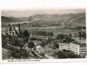 Remagen am Rhein - Blick vom Viktoriaberg [010-5174