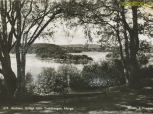Utsikten - Griegs hjem Troldhaugen [010-5404