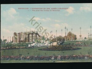 Bruxelles - L'Exposition de 1910 - Apres L'Incendie [010-5687