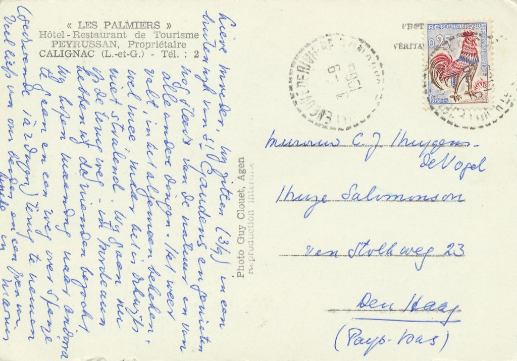 KRST010-6444_1.jpg Calignac - Les Palmiers - Hôtel Rest PEYRUSSAN [010-6444 - Afbeelding 2