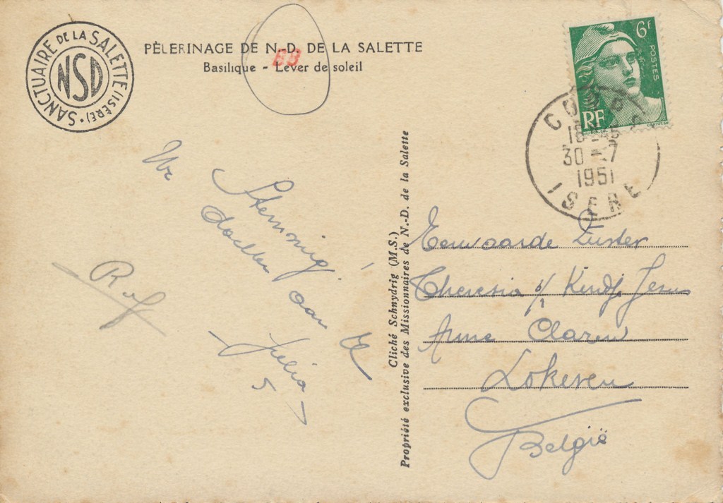 KRST010-6470_1.jpg Pelerinage de ND De La Salette [010-6470 - Afbeelding 2