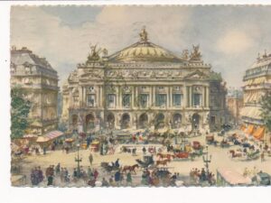 Paris - La Place de L'Opera [KRST010-6847