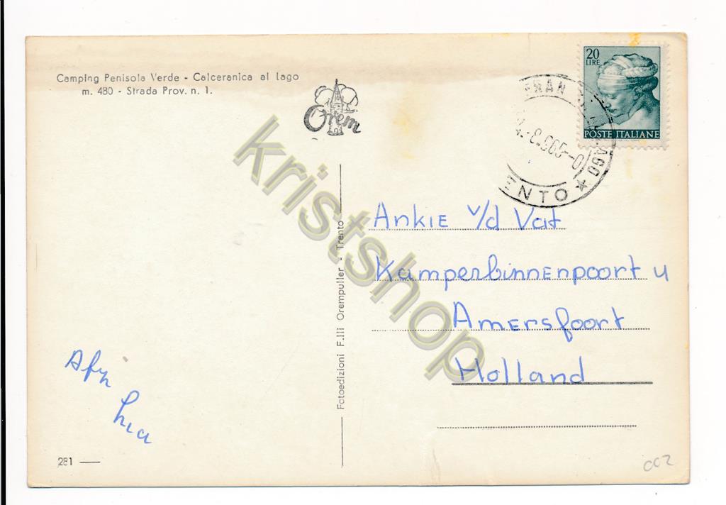 KRST010-7302_1.jpg Calceranica al Lago - Camping Penisola Verde [KRST010-7302 - Afbeelding 2