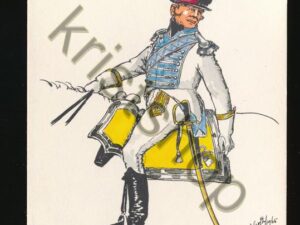 Kingdom of Holland - 2nd Light Dragoons Officer - by René North 1968 [010-7536