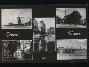 Voorst - o.a. Molen - meerluik - [003-5440