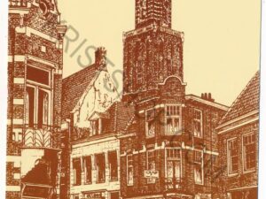 Zwolle - Binnen de Grachten - Kamperstraat - Tek: Arie de Boer [003-5522