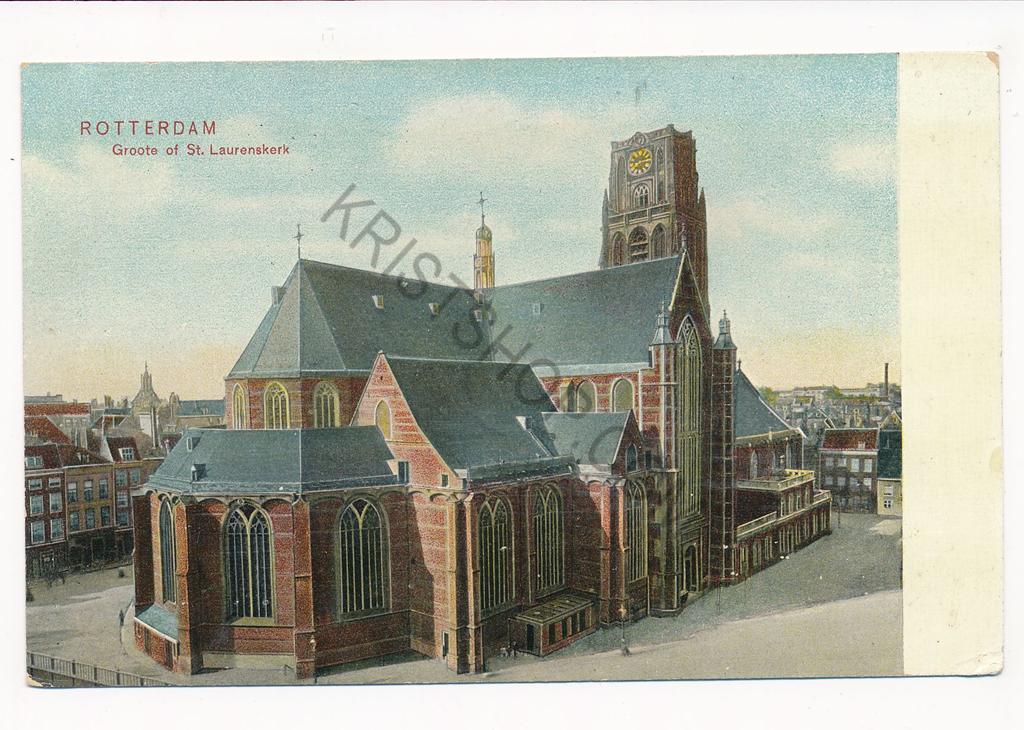 KRST003-5621_0.jpg Rotterdam - Groote of St. Laurenskerk [003-5621