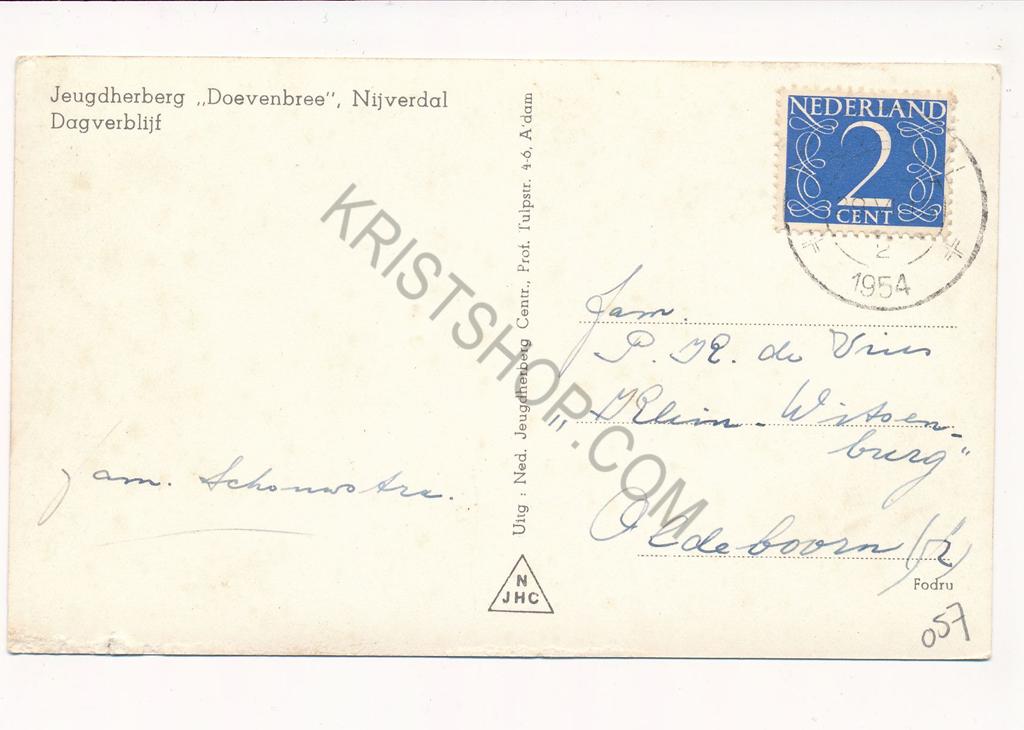 KRST003-5757_1.jpg Nijverdal - Jeugdherberg Doevenbree - Dagverblijf [003-5757 - Afbeelding 2