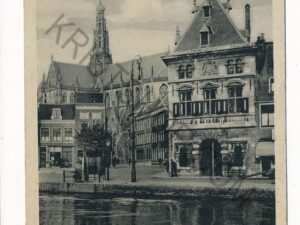 Haarem - Spaarne met Waag [003-5815