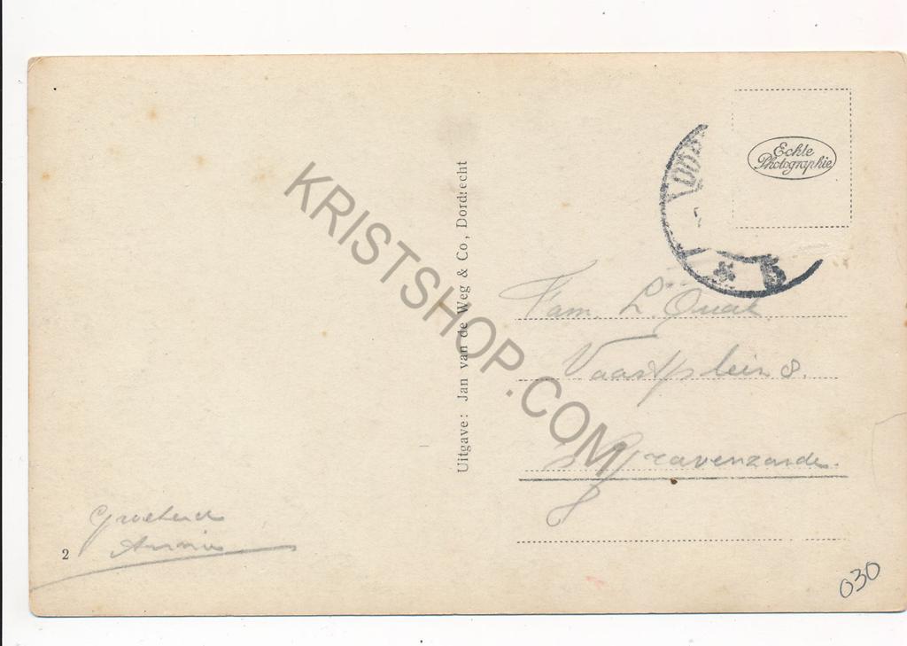 KRST003-5830_1.jpg Dordrecht - Voorstraatshaven met Groote Kerk [003-5830 - Afbeelding 2