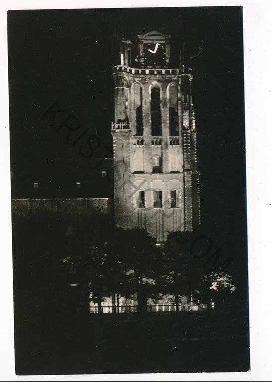 KRST003-5834_0.jpg Dordrecht - Toren Groote kerk in floodlight [003-5834