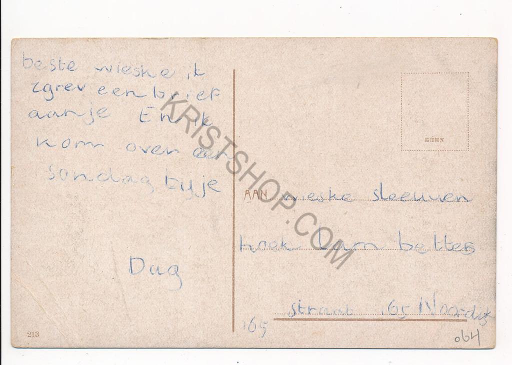 KRST003-5864_1.jpg Hilversum - Postkantoor met Fontein [003-5864 - Afbeelding 2