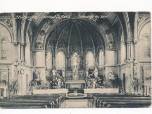 Huibergen - Instituut St. Marie - inwendige der Kapel [003-5878
